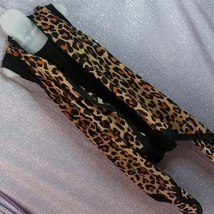 Animal print shall/coverup